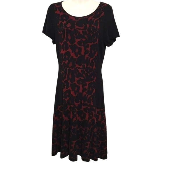 🎟️BOGO FREE🎟️ Cato Low Waist Short Sleeve Sweater Dress Sz L - Picture 1 of 5